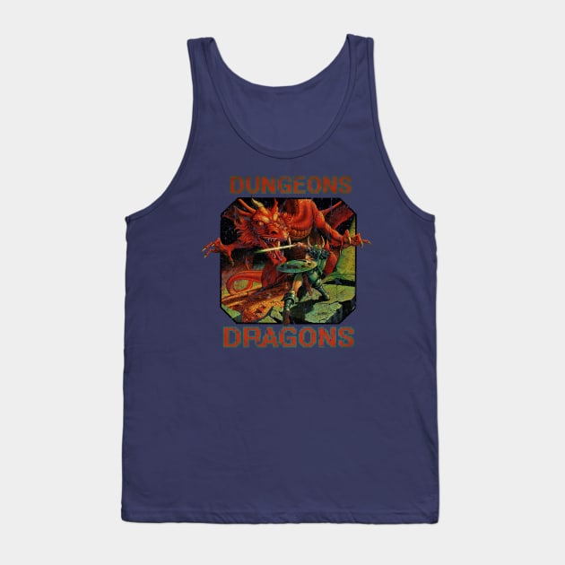 Vintage dungeons and dragons Tank Top by donatkotak